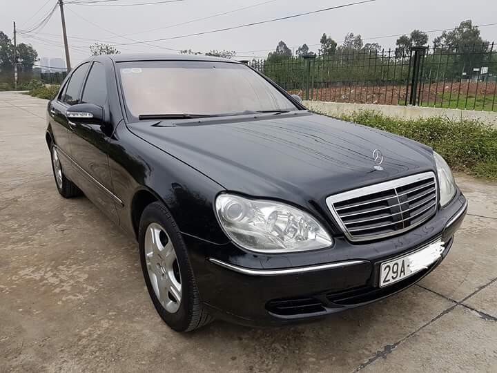 Mercedes-Benz S class S500 2003 - Cần bán xe Mercedes S500 đời 2003, màu  đen, nhập