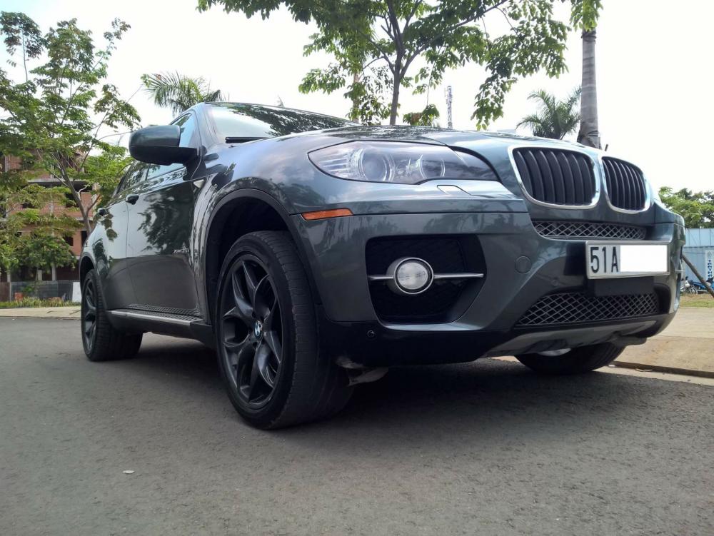 BMW X6 2008 - Cần bán BMW X6, màu xanh