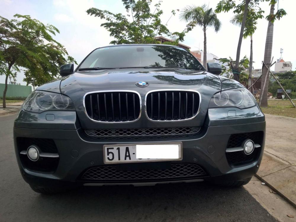 BMW X6 2008 - Cần bán BMW X6, màu xanh