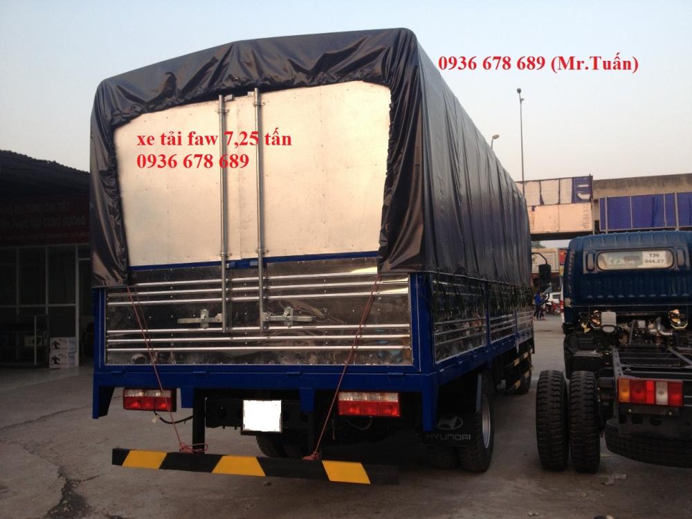 Bán xe tải faw 7,25 tấn / faw 7.25 tấn thùng dài 6m3 / động cơ 140PS cực khỏe / đời mới nhất