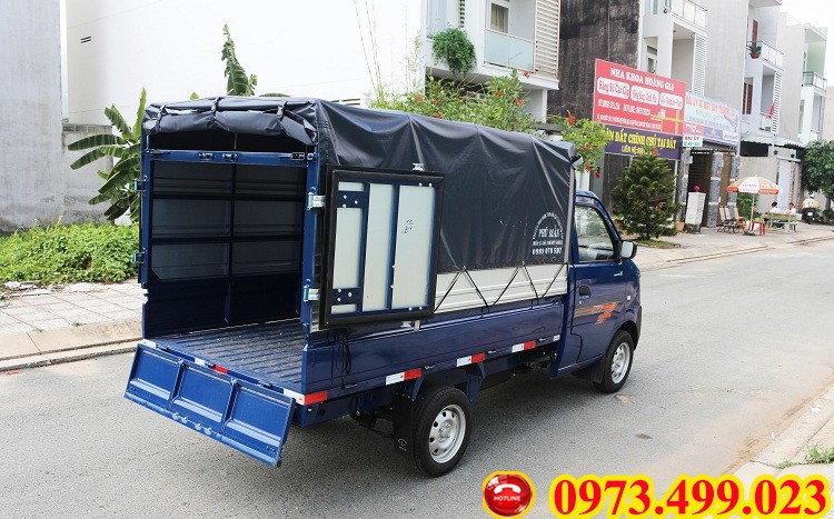 Bán xe tải Dongben 1 tấn thùng bạt