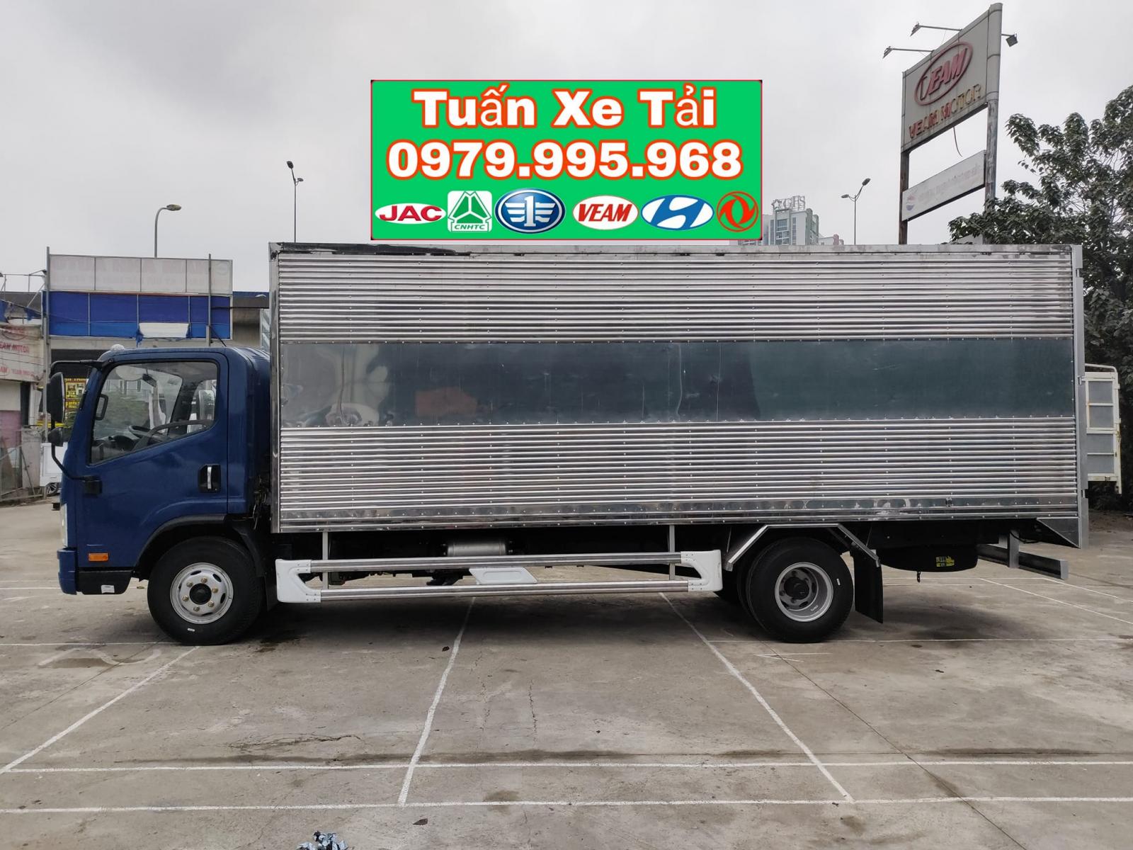 Xe tải Faw 8 tấn thùng kín 6m25 - Xe tải FAW 8 tấn
