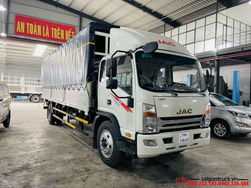 2022 - Xe tải 9 tấn Thùng 7M6  Jac N800