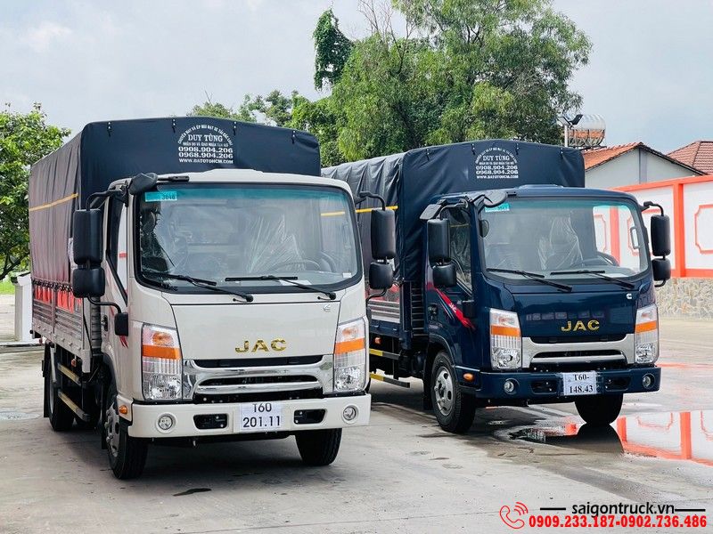 2022 - Jac 1T99 Thùng Kín 4M4 - Hỗ trợ vốn vay 350Tr
