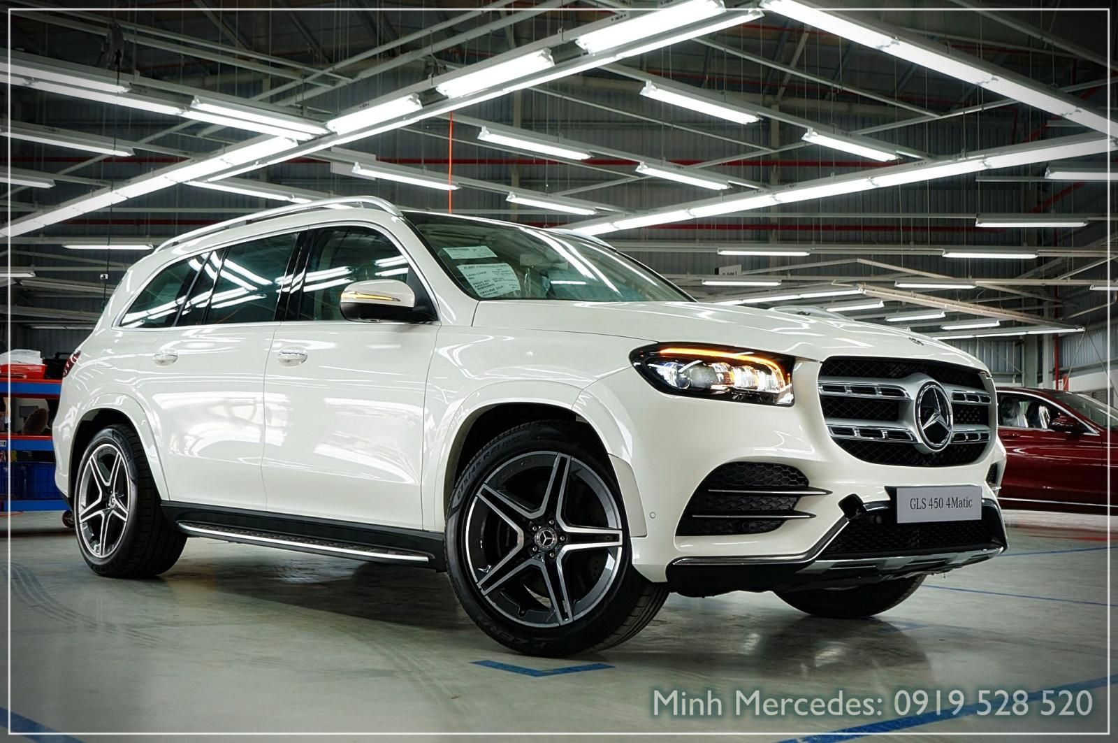 Mercedes-Benz GLS 450 2022 - SUV 7 chỗ nhập USA - Bank hỗ trợ 75% - Có