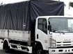 Acura CL 2018 - Bán xe isuzu 4t8 thùng bạt , xe tải isuzu 5t1 thùng kín trả góp