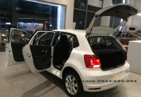 Volkswagen Polo 2016 - Còn 1 xe duy nhất Volkswagen Polo Hatchback màu trắng 2016 nhập khẩu - Quang Long 0933689294 giá 695 triệu tại Lâm Đồng