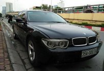 BMW 7 Series 735i 2004 - Cần bán xe BMW 7 Series 735i sản xuất 2004, màu đen, xe nhập giá 495 triệu tại Hà Nội