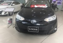 Toyota Vios 1.5E CVT 2019 - Cần bán Toyota Vios 1.5E CVT sản xuất 2019, màu đen giá 569 triệu tại Hà Nội