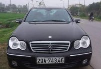 Mercedes-Benz C class  C240 2004 - Bán Mercedes C240 sản xuất 2004, màu đen, nguyên bản, sơn zin không lỗi nhỏ giá 235 triệu tại Nghệ An
