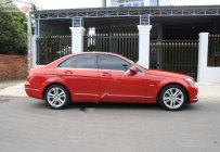 Mercedes-Benz C class C200 2011 - Bán Mercedes C200 năm sản xuất 2011, màu đỏ xe gia đình giá 596 triệu tại BR-Vũng Tàu