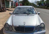 Mercedes-Benz C class 2002 - Cần bán gấp Mercedes-Benz C class C200 màu bạc xe máy chạy êm giá 180 triệu tại Gia Lai