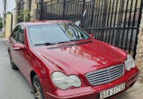 Mercedes-Benz C class 2002 - Cần bán gấp Mercedes năm 2002, màu đỏ giá 138 triệu tại Tp.HCM