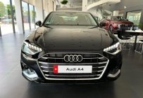 Audi A4 A4 Plus 2023 - Bán xe Audi A4 2023 màu Đen chính hãng, xe nhập khẩu mới 100%, Tặng 2 năm bảo hiểm thân vỏ giá 1 tỷ 710 tr tại Hà Nội