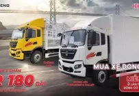 Xe tải 5 tấn - dưới 10 tấn 2025 2025 - Xe tải Dongfeng thùng kín container 9m9 giá 300 triệu tại Đồng Nai