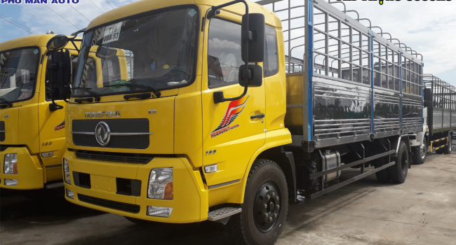Xe tải 5 tấn - dưới 10 tấn 2019 - Xe tải Dongfeng Hoàng Huy B180 thùng dài 7m5