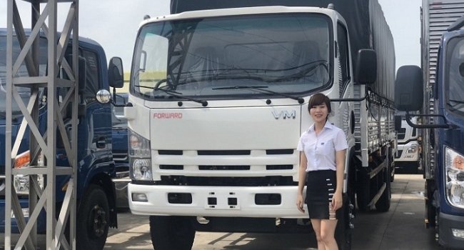 Xe tải 5 tấn - dưới 10 tấn 2019 - Bán xe tải Isuzu VM 8.2 tấn / Isuzuz VM 8T2 thùng dài 7m / Isuzu Vĩnh Phát VM 8T2 mới 2019