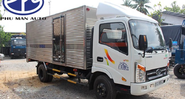 Xe tải 2,5 tấn - dưới 5 tấn 2023 - Bán xe tải Veam VT340 máy Isuzu thùng kín